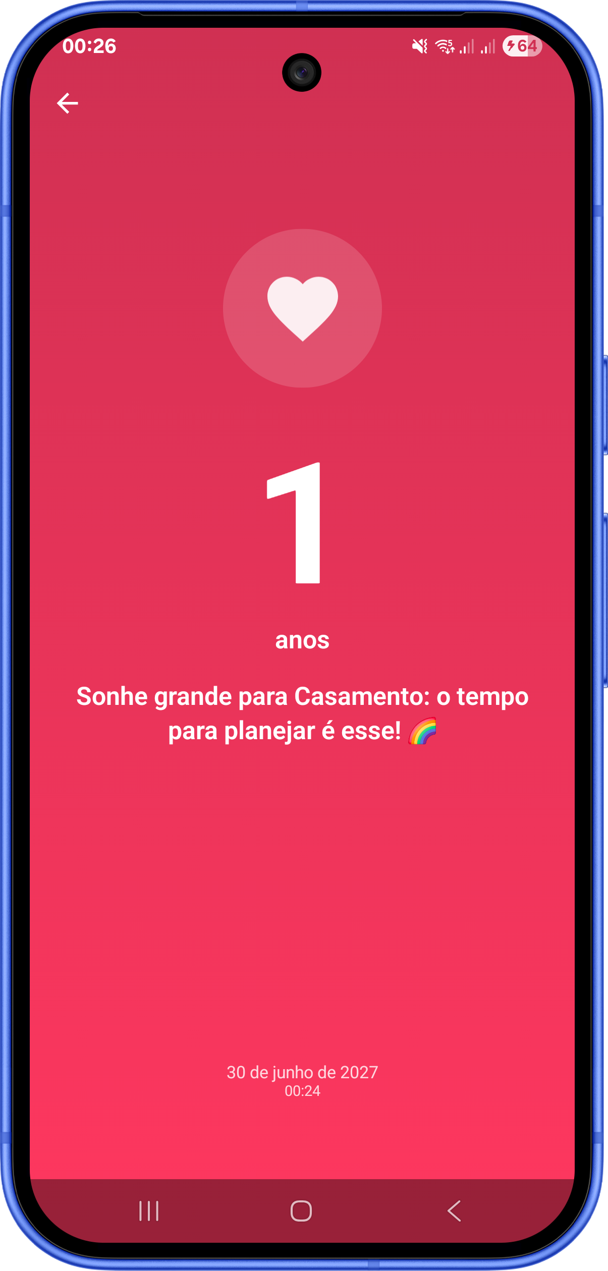 Detalhes e compartilhamento de evento